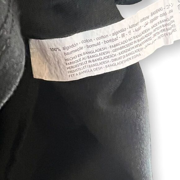 Zara 100% Cotton Crewneck Shirt - Picture 4 of 5